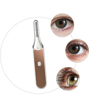 Beaupretty Eyelash Curler Electronic Eyelashes Curler Mini Natural Eye Lashes Curling Heated Lash Curler USB Lash Curler Eyelashes Curling Pen Cosmetology Kit Eyelash Clips Chargeable Tool 14.2X2.4cm - Buy Online on GoSupps.com