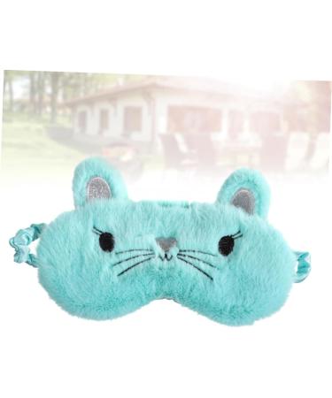 GLEAVI Travel Eye Mask - Comfortable & Breathable Eye Shade for Sleep & Travel | Fluffy Eye Cover & Cat Facial Mask - Perfect for Kids & Adults - Buy Online on GoSupps.com