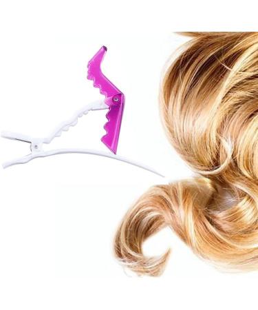 24 PCS Plastic Crocodile Hair Hairdressing Sectioning Clamp Hair Styling Clips - Buy Online on GoSupps.com