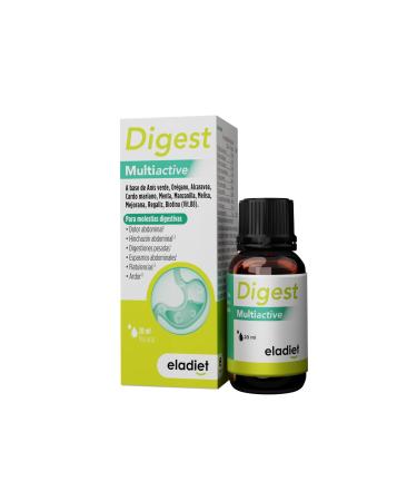 Eladiet DIGEST MULTIACTIVE 20 ml is a multifunctional solution with a wide range of applications. It can be used regularly according to personal preferences. The capacity is 20 ml.