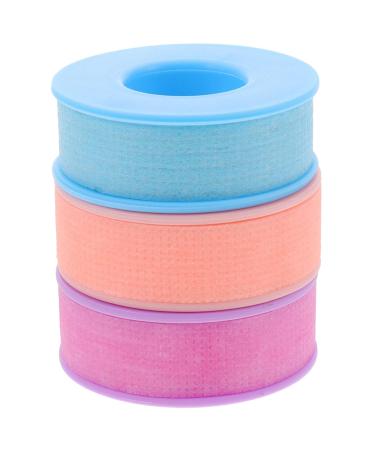 Healeved 12 Rolls Eyelash Tape Eyeshadow Tool Colorful Duct Tape Adhesive Fabric Lash Tape Lash Extension Supplies Tape for Eyelash Lash Extension Tape Eyelash Tape Rubber Ring - Buy Online on GoSupps.com