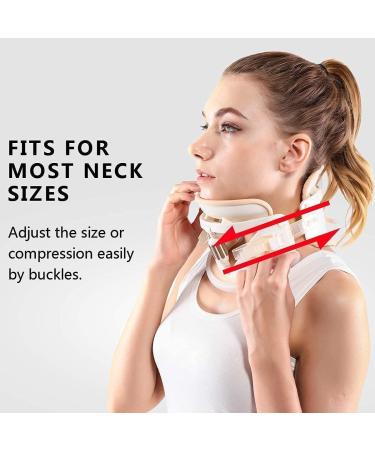 JLASDR Neck Protection Brace | Adjustable Cervical Neck Traction Device for Neck Pain Relief & Spine Support - Buy Online on GoSupps.com