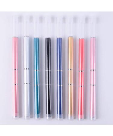ISTOVO 8Pcs Nail Art Gel Pen Dual-Use Painted Phototherapy Pen Gel Pen Double-Headed Nail Pen Embossing Stick Nail Brush - Buy Online on GoSupps.com