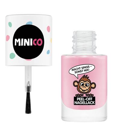 Minico Premium Kinder Nagellack - Pink Dermatologisch Getestet Kindgerecht Vegan & Nachhaltig Wasserbasis Abziehbar - Perfekte Kinder-N gel! - Buy Online on GoSupps.com