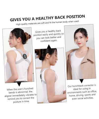 FOMIYES Orthotics Sitting Posture Belt - Adjustable Hump Upper Back Support & Posture Trainer for Kids & Adults - Buy Online on GoSupps.com