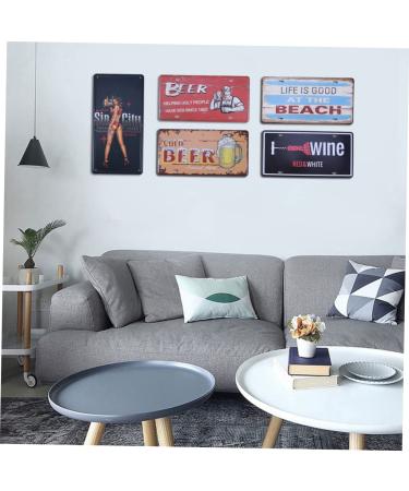 ABOOFAN Metal Signs Iron Sign Painting Iron Painting Tin Signs The Sign Wall Decoration Three-dimensional Picture 1 Medium - Buy Online on GoSupps.com