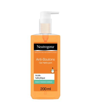 Neutrogena Face Cleanser, Anti-Blemish Face Care with Salicylic Acid, 1 Pump Bottle of 200ml