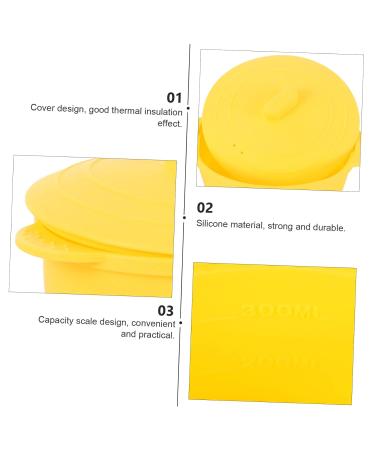 Beavorty Silicone Wax Melts Bowl - Reusable Wax-Melting Accessories for Easy Wax Bean Shells & Mini Make-Up Applications - Buy Online on GoSupps.com