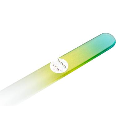 REMOS Double-Sided Glass Nail File in Blue-Green-Yellow - Buy Online on GoSupps.com