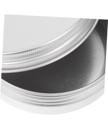 POPETPOP Box Sugar Tin Container Candle Tin Jar Jars Refillable Aluminum Cans Aluminium Cosmetic Jar Tin Cans with Screw Cap Aluminum Balm Tin Metal Aluminum Wallet Universal Candy Travel - Buy Online on GoSupps.com