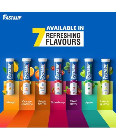 Fast&Up Reload Mixed Berry - Instant Electrolytes & Hydration - 20 Effervescent Tablets Mixed Berry 20 count(pack of 1) - Buy Online on GoSupps.com