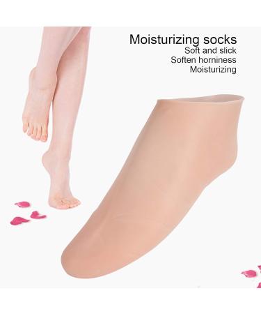 Foot Care Socks 2 Pairs of Elastic Foot Care Socks Comfortable with SEBS Material for Foot Skin Shiny for Moist (BROLEOo0qgi1327a-12) - Buy Online on GoSupps.com