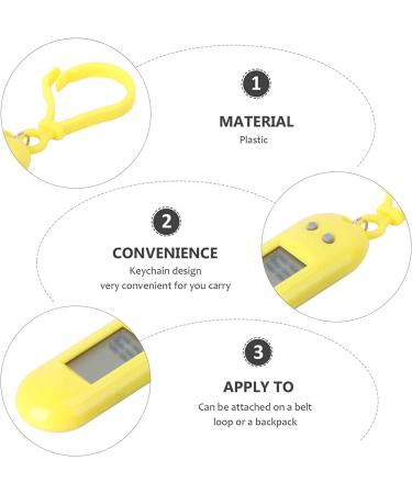 Hemobllo 4 Pcs Keychain Pocket Watch - Mini Key Ring Digital Watch Small Electronic Watch Portable Keychain Watch for Children Kids Students (Random Color  Random Keychain) - Buy Online on GoSupps.com