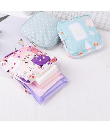Fischer cute big capacity women binding bags cartoon girls physiological period tampon organizer pocket mini bag tampon pocket f