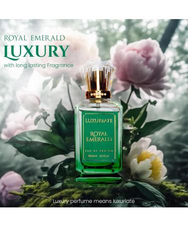 LUXURIATE Amber Musk Icy Luxury Perfume 100ml | Cool Royal Emerald | Eau De Parfum | Oud Premium Long Lasting Perfume | EDP for Men and Women - Buy Online on GoSupps.com