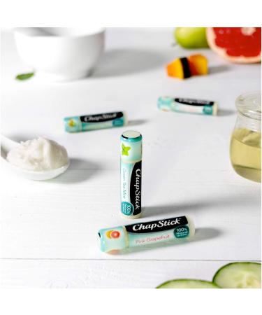 ChapStick Green Tea Mint Lip Butter - 100% Natural Ingredients - Moisturizing Lip Balm 0.15 Oz - Buy Online on GoSupps.com