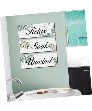 WHAMVOX 1 Set home listing vintage decor wall decor for bedroom Toilet Pendant seaside Spa door panel - Buy Online on GoSupps.com