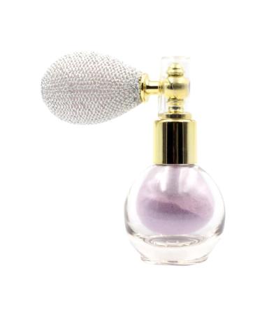 Highlighter Powder Spray Face High Gloss Spray Glitter Eyeshadow Pressed Powder Sparkle Powder Spray for Women Hair Nails Makeup Face Body Cosmetic (Purple)