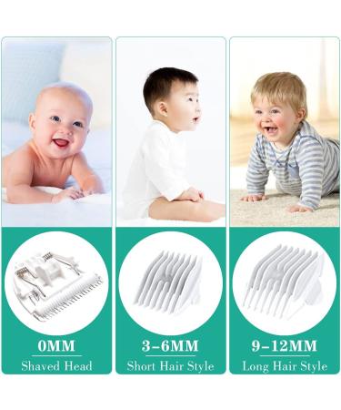 Quiet Electric Baby Hair Clipper Set | Waterproof & USB Rechargeable | Cordless Kids Hair Trimmer Kit for Boys | Toddler Haircut Kit - Buy Online on GoSupps.com