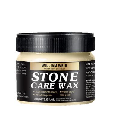 100g polishing wax for marble Stone Care Wax ceramic paste repair polishing wax stone polishing wax stone polishing protection suitable for marble furniture ceramic tiles stone floors stone walls