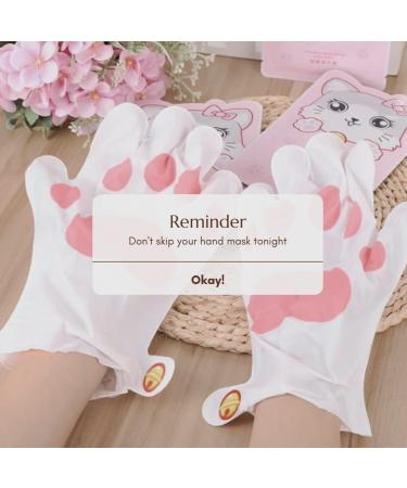 Winter MUST HAVE: Cute Cat Claw/Paw Moisturizing and Exfoliating Hand Mask Gloves for Dry and Damaged Skin - Buy Online on GoSupps.com