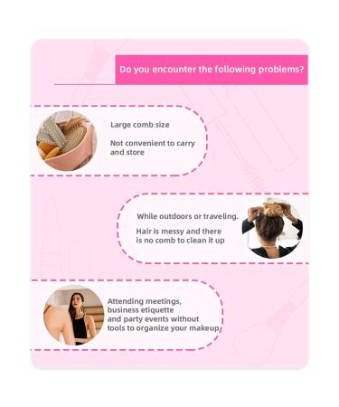 Scalp Massage Curve Brush with Long Handle - Soft Hair Tie & Gossip Comb for All Hair Types - Violet - Buy Online on GoSupps.com