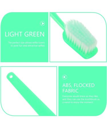 Giant Toothbrush Prop - BESTonZON Oversized Prank Toy for Halloween & Comedy Parties - Light Green - Buy Online on GoSupps.com