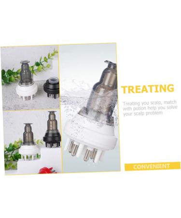  Healeved Healeved Scalp Applicator Comb Hair Detangler Applicator Removable Dandruff Dye Applicator Eyelash Shampoo Hair Serum Applicator Hair Applicator Comb Mister White Abs - Buy Online on GoSupps.com