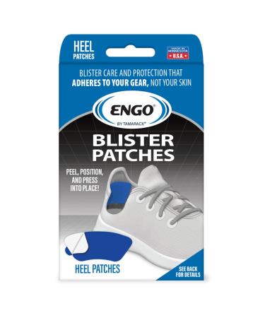 ENGO Heel Blister Patches (2 Patches) | Tennis Shoes  Athletes  Runners  High Heels  Dress Shoes