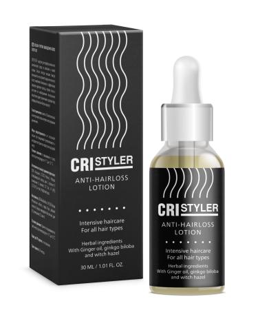 Hendel CRISTYLER Hair Growth Lotion 1 fl.oz (30 ml) Intensively Nourishes and Moisturizes Suitable for All Hair Types