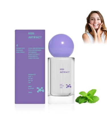 Probiotic Oral Spray for Long-Lasting Freshness Alcohol-Free Oral Spray with Probiotics for Breath Care Promotes Oral Health Convenient Travel-Sized Breath Spray (20 ml / 0.68 oz)