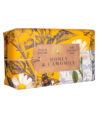The English Soap Company Honey & Camomile Soap Bar Anniversary Collection 200g Honey & Camomile Single