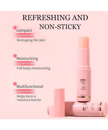 Helbr Multi Balm Stick Wrinkle Bounce & Calcium Volume All-in-One Moisturizing Stick for Dry Skin as Lip Balm Eye Cream Neck Cream | Hydrating Firming Anti-Wrinkle | 9g x 2 Pack - Buy Online on GoSupps.com