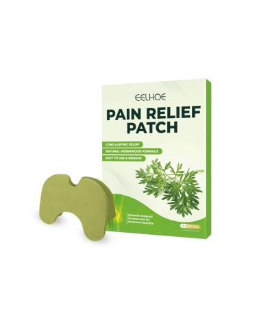 vancauk Pain Relief Patch Knee Pain Relief Patches Relieve Knee Pain in Minutes Wormwood Herbal Knee Patches for Arthritis Relieves Muscle Soreness in Knee Neck Shoulder (30pcs)
