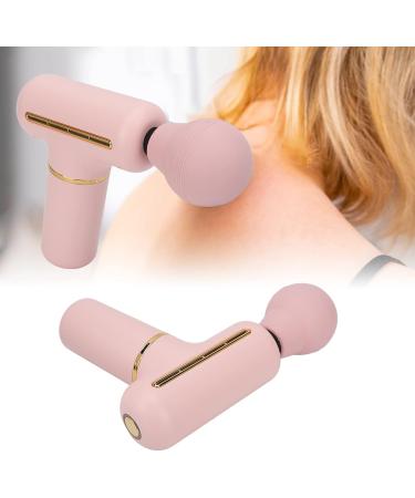 HOKZYHOUSE Mini Muscle Percussion Massager - Portable 4 Speed Vibration for Deep Relaxation | Ideal for Athletes (Pink) - International Shipping Available - Buy Online on GoSupps.com