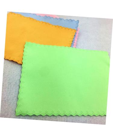 20 Pcs Microfiber Cleaning Cloth for Eyeglasses & Cameras - Portable Customized Durable Dust Cloth for Lens & Screen Cleaning - Buy Online on GoSupps.com