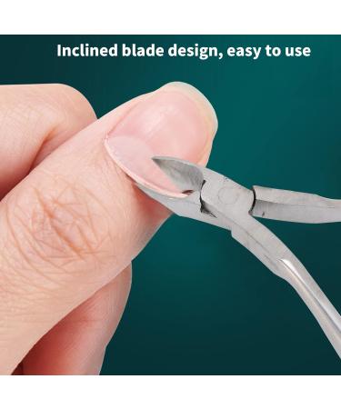 Professional Pedicure Tools Stainless Steel Nail Clipper Corrosion Resistant Inclined Blade Design for Onychomycosis for Dead Skin - Buy Online on GoSupps.com