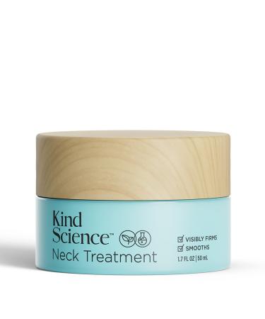 Kind Science Neck Treatment | Visibly Firms  Lifts & Supports Natural Cell Turnover | 1.7 OZ / 50 mL