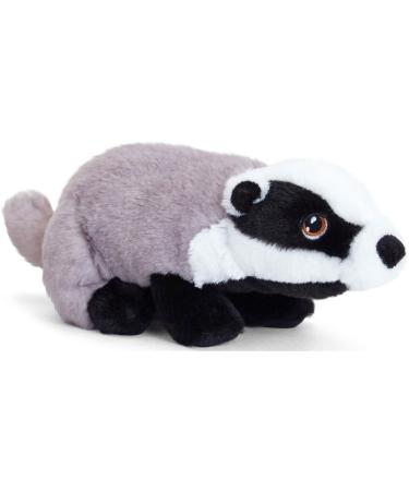 Deluxe Paws Plush Cuddly Soft Eco Toys 100% Recycled (Badger)