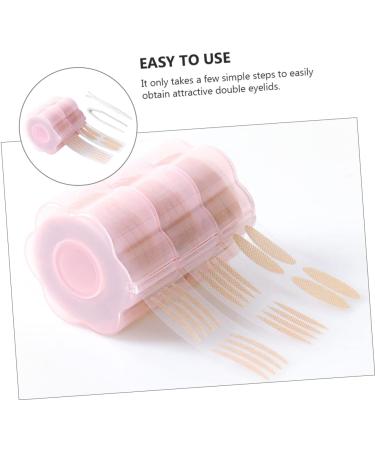 Ipetboom 1 Set Double Eyelid Sticker Clear Tape Eye Lid Lifters Tape Eyelid Sticker Tape Makeup Tools Traceless Eyelid Tape Double Eyelid Fiber Beautiful Eyes Beauty Stickers Pink - Buy Online on GoSupps.com