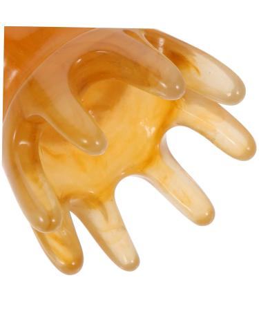 Tovinanna 2-in-1 Jade Resin Scalp Massager Comb - Wide Tooth Comb for Scalp Care & Relaxation - Buy Online on GoSupps.com