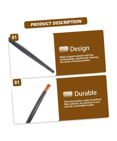 Buy Angoily 100pcs Mini Lip Brush Set - Disposable Lip Makeup Wands for Women | Bulk Mascara Tools & Eye Shadow Brushes - Buy Online on GoSupps.com