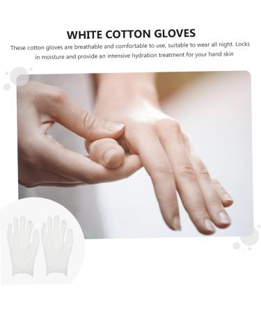 FOMIYES 15 Pairs Overnight Moisture Gloves Jewelry Inspection Gloves Dry Hands Glove Black Honey Hydrating Gloves Driving Men Stretchable Gloves Cotton Women's Mittens White spa - Buy Online on GoSupps.com