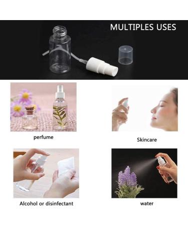 36Pcs 30Ml Mini Fine Spray Bottles - Refillable Clear Plastic Travel Bottles for Easy Shipping Worldwide - Buy Online on GoSupps.com