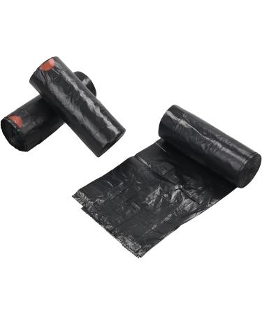 Afromy 8 Gallons Black Drawstring Trash Bags Strong Kitchen Garbage Bag for Waste Bin 6 Rolls 210 Bags - Buy Online on GoSupps.com