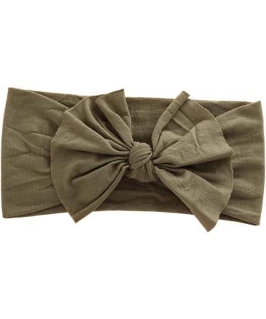 DRESHOW Baby Girl Nylon Headbands with Bows - 5pcs Set | Infant Toddler Hair Accessories - Buy Online on GoSupps.com