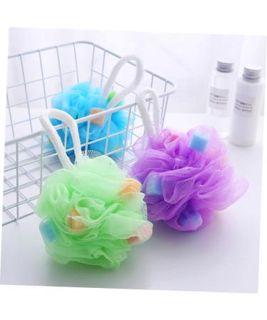 FRCOLOR 10pcs Body Scrubber Bath Sponge Set - Exfoliating Shower Puff & Loofah for Luxurious Bathing Experience - Perfect for All Skin Types - Buy Online on GoSupps.com