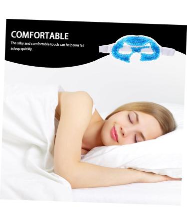 of 2 PVC Shading Sleeping Eye Eye Face with Cold Compress Beauty Accessories Cooling Eye Cover Eye Protection Grain Beauty Products - Buy Online on GoSupps.com