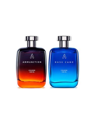 Us.traa Ba.se Ca.mp Cologne - 100ml - Perfume For Men | Cool Crispy Mountain Freshness for Day & Ammunition Cologne 100 ml | Perfume for men | Long Lasting Perfume | Intense Dark Fragrance for Night