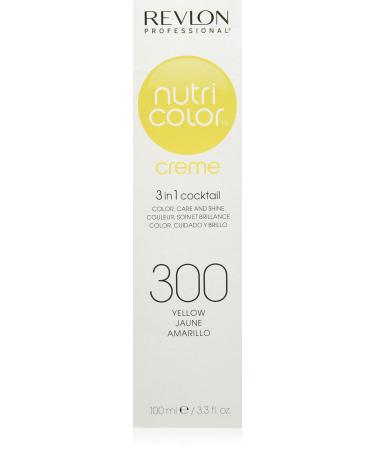 REVLON PROFESSIONAL Nutri Color Creme 300 Yellow 100 ml (1 pack) - Buy Online on GoSupps.com